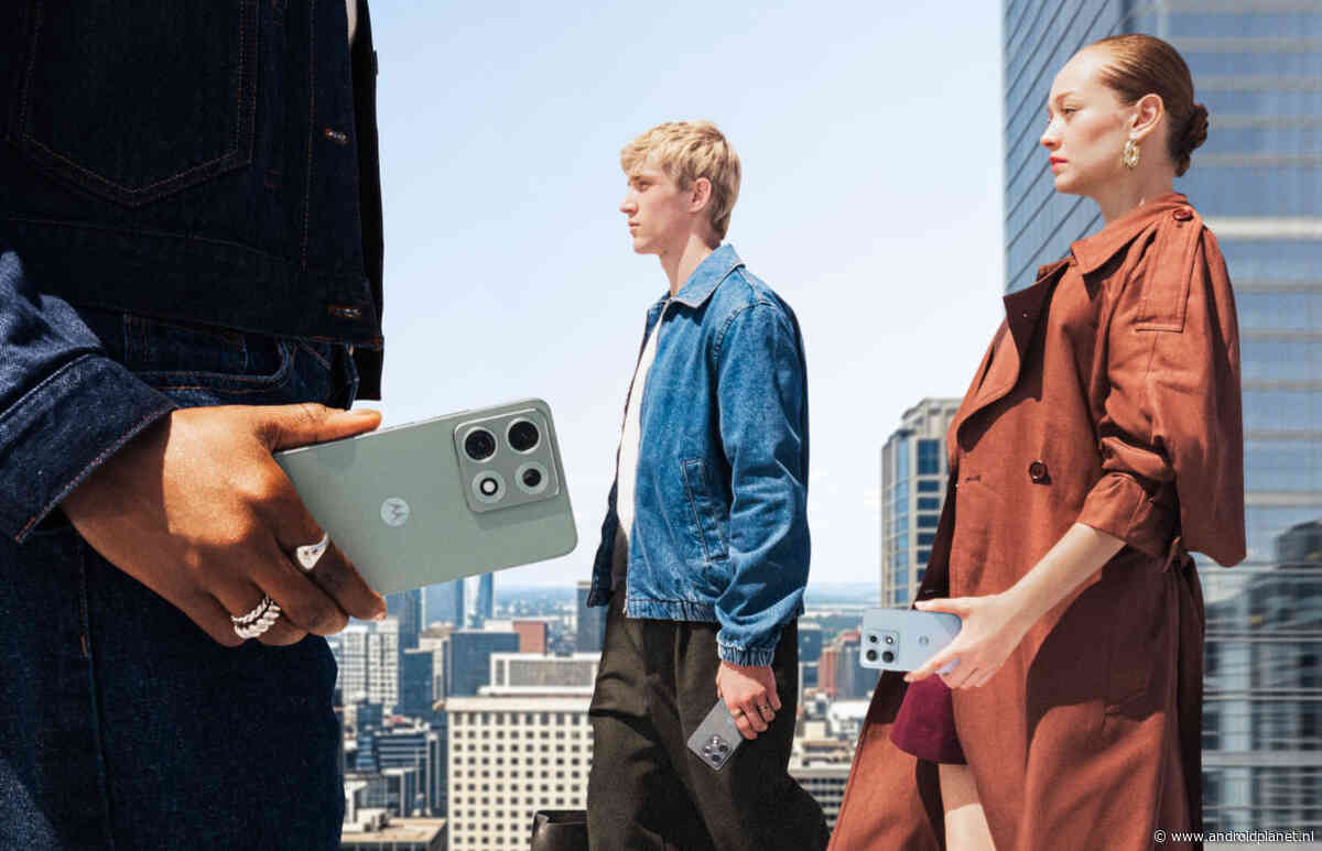 Motorola lanceert Edge 70 Max: groot scherm, forse accu en snelle chip