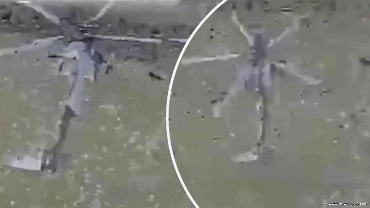Oekraïne: hier wordt Russische Mi-28-helikopter neergehaald