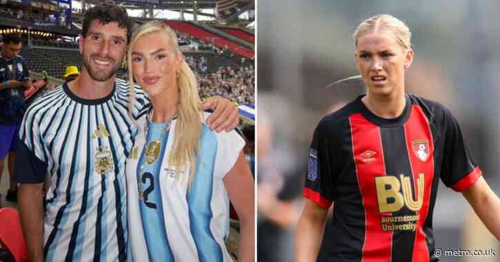 Argentina star’s English footballer girlfriend reveals who she’ll support in World Cup clash