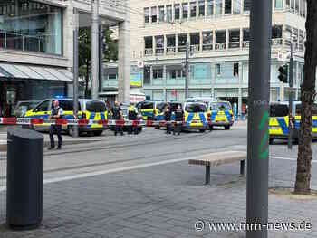 Mannheim – 3. Nachtrag: Polizeieinsatz am Paradeplatz beendet