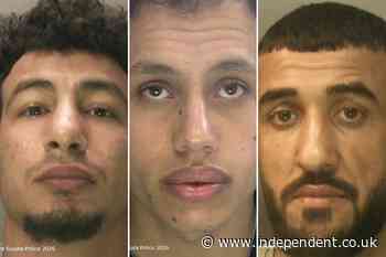 Asylum seekers jailed for 21 years for raping woman on Brighton beach