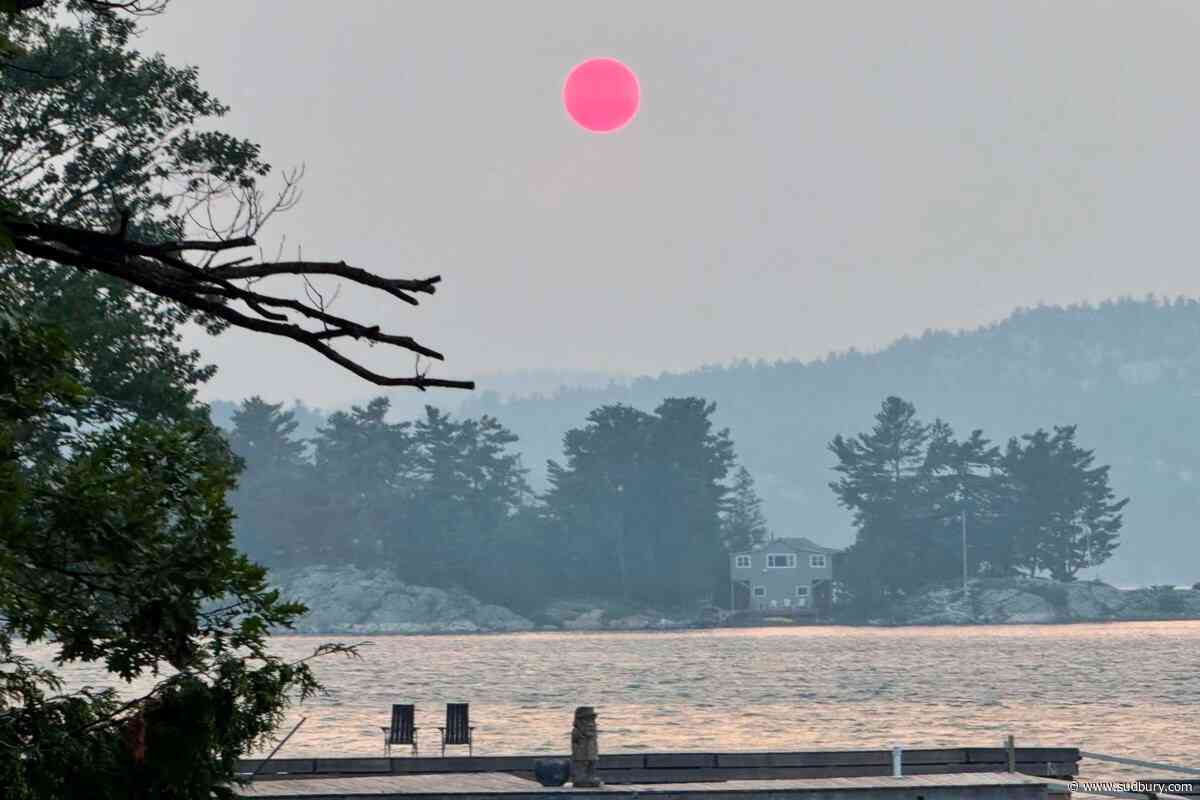 Uncommon 'orange level' air quality warning issued for Espanola, Killarney and Manitoulin