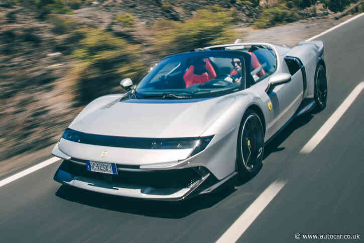 Ferrari 849 Testarossa Spider driven: a 1036bhp, top-down triumph
