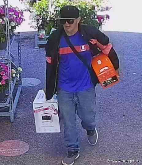 North Bay police asking for public's help to identify suspect in "substantial" theft