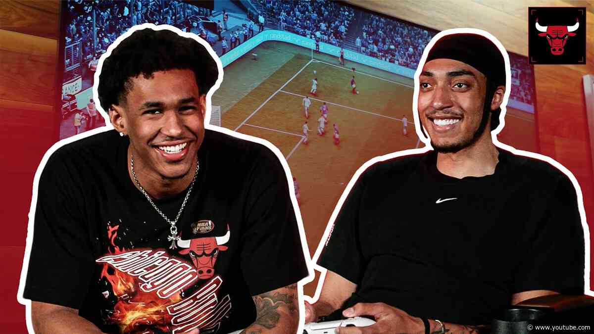 Noa Essengue & Dailyn Swain go head-to-head in FIFA 🎮 (France vs. Portugal)