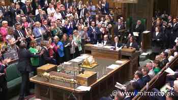 Keir Starmer given standing ovation in final PMQs appearance as leader