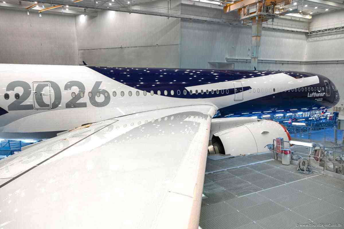 Lufthansa: Erster A350-1000 in Jubiläumslackierung