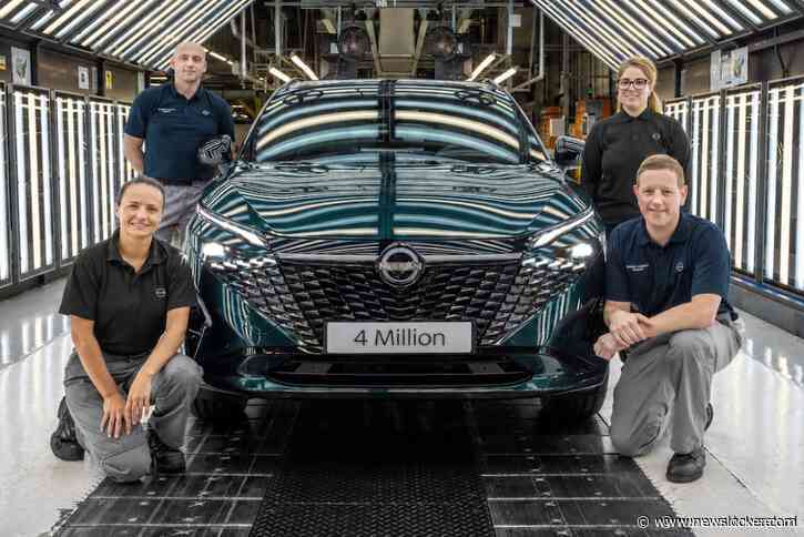 Nissan Qashqai bereikt flinke mijlpaal