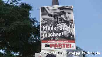„Die Partei“ in Salzgitter – neue Provokation mit alten Wahlplakaten