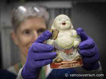 Smilin' Buddha neon sign gets an unlikely companion at the Museum of Vancouver