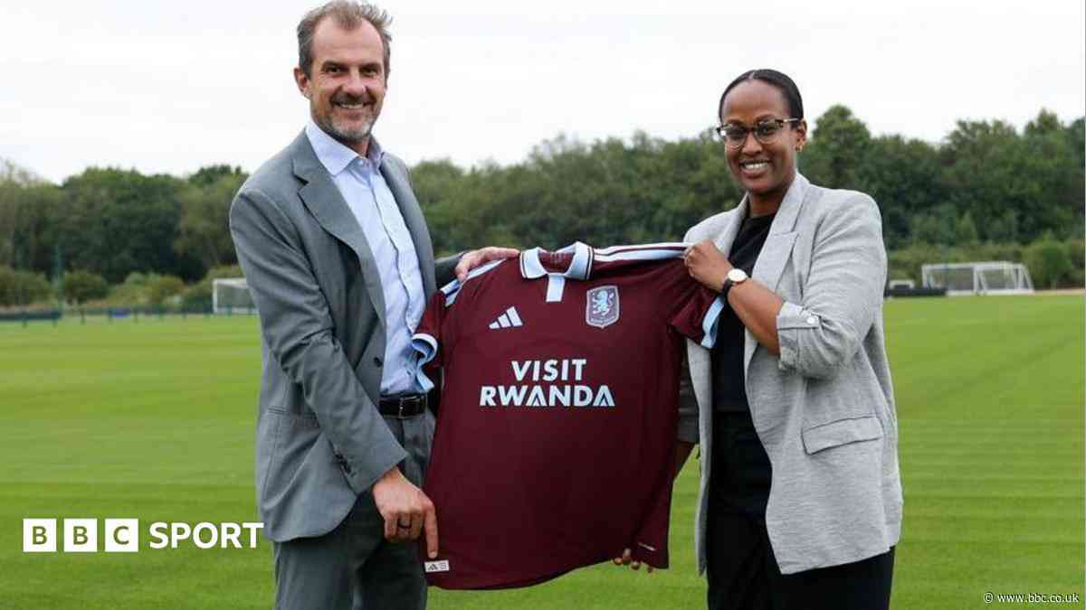 Villa warned over sportswashing after Visit Rwanda deal