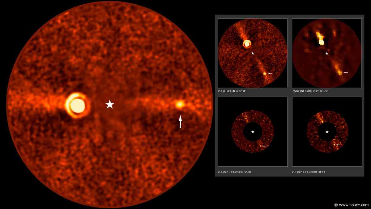 'Found you!' Astronomers spot faintest exoplanet ever seen from Earth after a decade of hide-and-seek