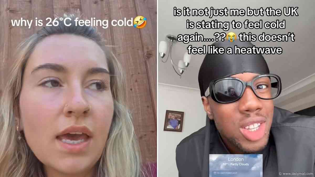 Why it doesn't feel as hot in the UK anymore: Scientists say it takes just two weeks for our bodies to acclimatise to the heat - as Brits claim they're 'starting to feel chilly'