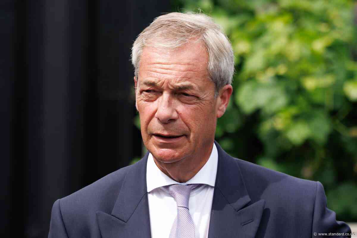 Man arrested in London over 'threat to shoot and kill Nigel Farage'