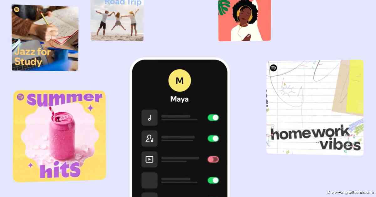 Your child can now get a free Spotify account with parental controls