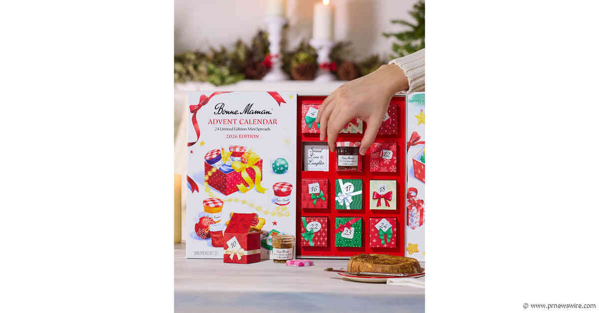 Bonne Maman® Marks 10 Legendary Years Of Its Must-Have Holiday Advent Calendar