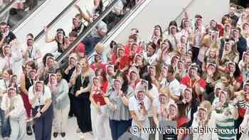Asda staff do Dan Burn dance ahead of England vs Argentina in World Cup semi final