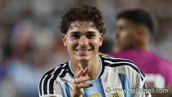Why Argentina's Julian Alvarez is such a threat to England: He has an INSANE record in semi-finals, an iconic striker says he's BETTER than Lionel Messi - and Europe's best clubs want him after Atletico Madrid snubbed £128m bid