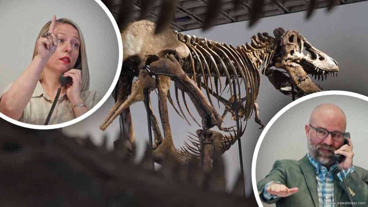 Kijk mee: zo werd een T. rex skelet verkocht voor 50 miljoen dollar