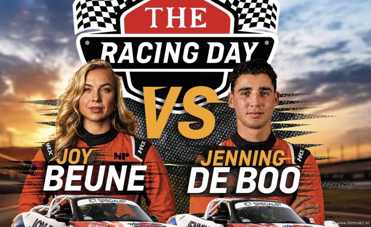 Topschaatsers Joy Beune en Jenning de Boo verruilen ijs voor asfalt tijdens The Racing Day