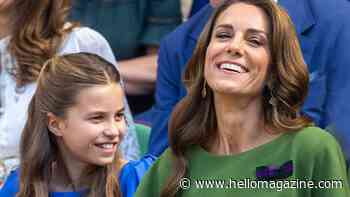 Princess Kate and Princess Charlotte's matching 'Middleton Manicure' at Wimbledon