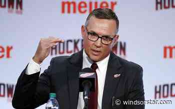 Yzerman out as general manager of Red Wings