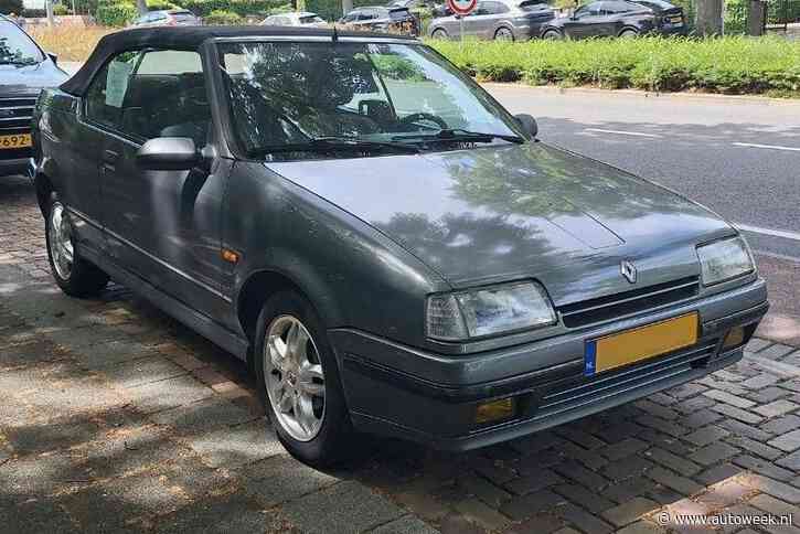 Deze Renault 19 Cabrio is tof én staat te koop - In het wild