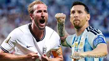 England vs Argentina LIVE: World Cup semi-final kick-off latest, FIFA's flag ban and team news