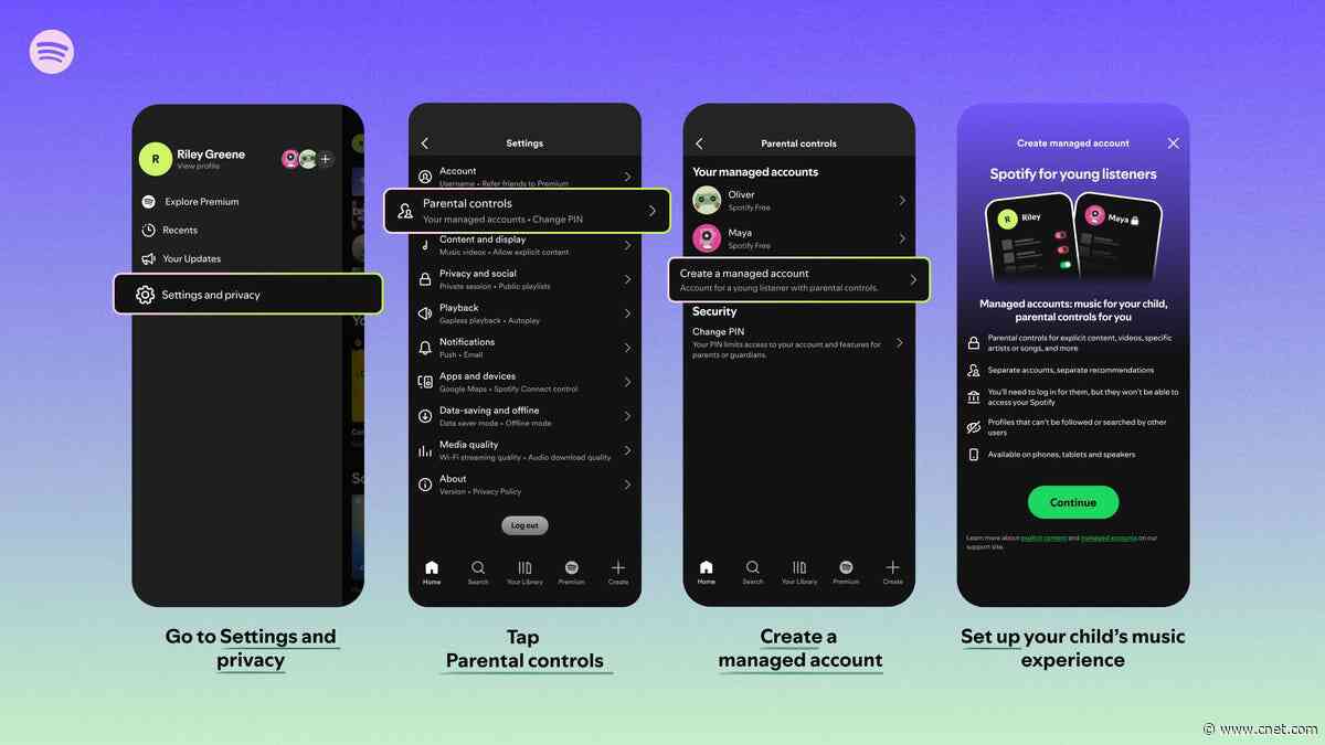 Spotify Launches Free Managed Accounts for Kids in the US