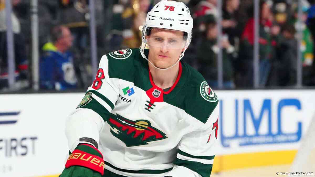 Wild 2025-26 Report Cards: Nico Sturm