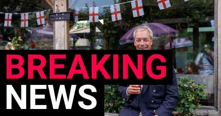 Man in 20s arrested for threatening to shoot Nigel Farage
