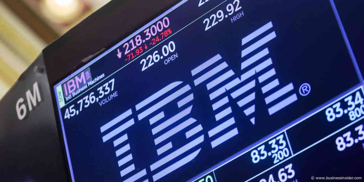 The AI trade's pecking order just got clearer after IBM's disastrous earnings