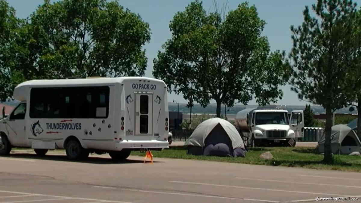 Colo. university transforms into basecamp for wildland firefighters