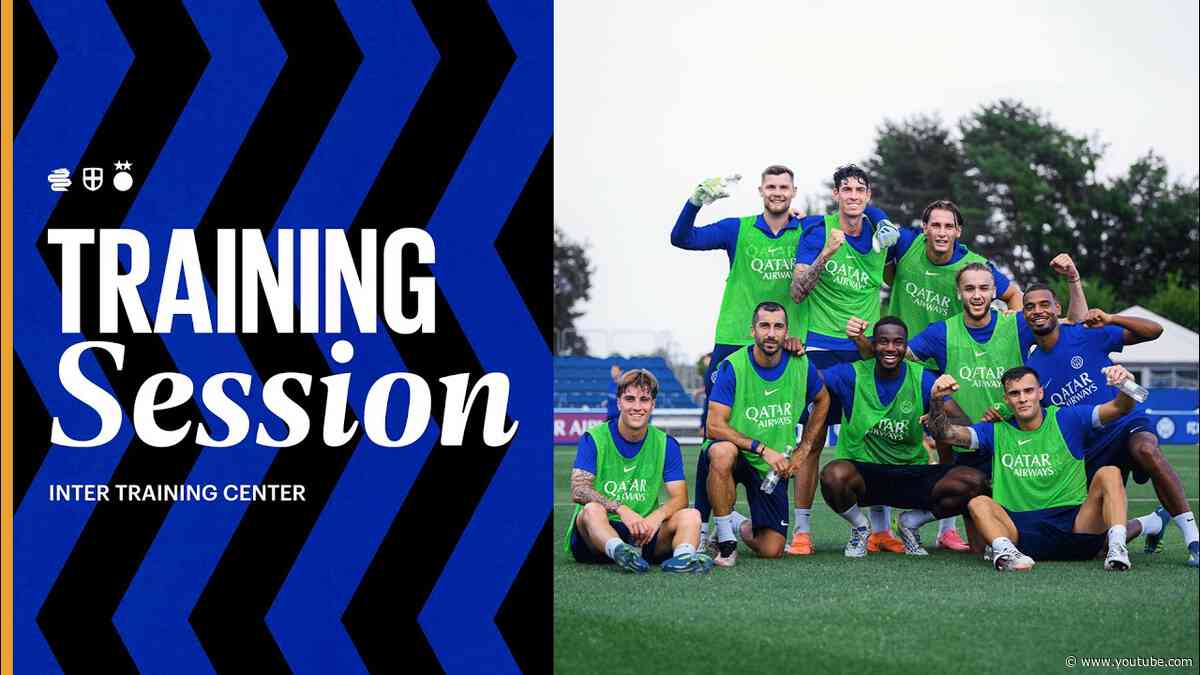 NUOVA STAGIONE, STESSE VIBES 🖤💙 | TRAINING SESSION 💪