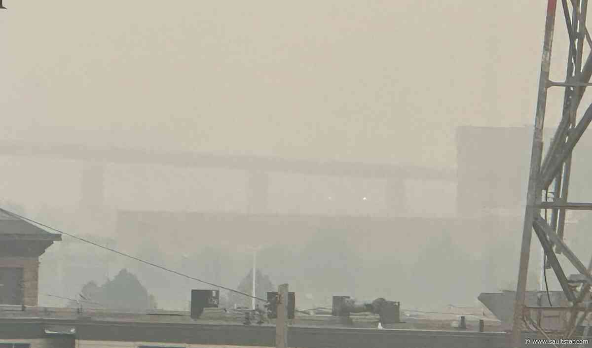 Wildfire smoke causing poor air quality, reduced visibility in Sault Ste. Marie, Algoma