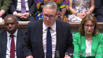 'Keir Starmer's close aides and ministers wipe away tears in final PMQs moment'