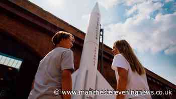 Rocket lands at Manchester's Science and Industry Museum for summer holidays