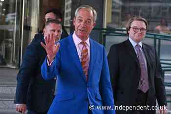 Police arrest man who threatened to shoot Reform UK party leader Nigel Farage