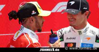 F1-Stars privat: Hamilton kuschelt mit Kardashian, Norris feiert mit Earle