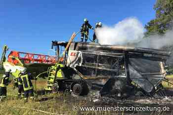 Hitze erhöht Brandgefahr – So schützen Landwirte Ernte und Maschinen