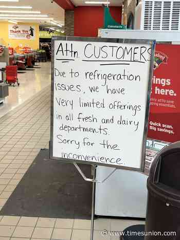 Hannaford in Delmar can't fulfill online orders after refrigerators fail