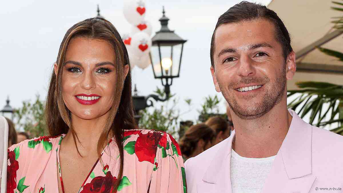 Ein Herz und eine Seele: Laura Wontorra vergnügt sich mit Riccardo Basile