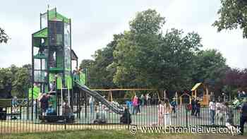 Hexham MP 'horrified' to see antisemitic and racist graffiti on play park