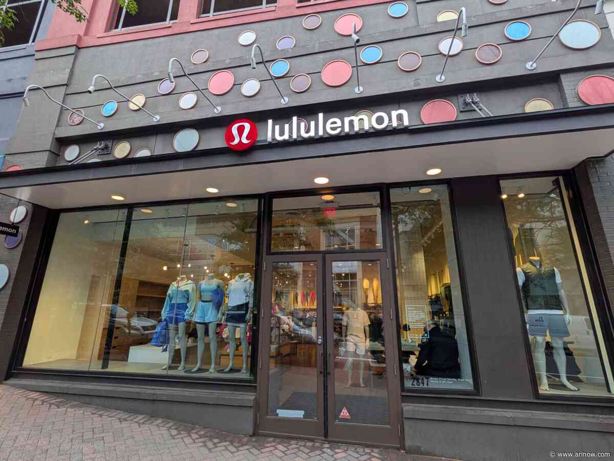 Lululemon space in Clarendon listed as ‘available soon’ on leasing chart
