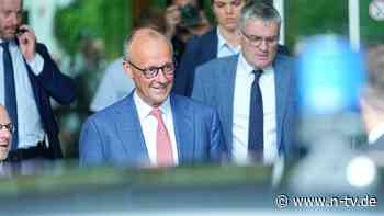 Kanzler in Sommerpressekonferenz: Beim Merkel-Hammer lächelt Merz noch