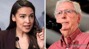 Ocasio-Cortez on McConnell absence: 'This is not normal, at all'