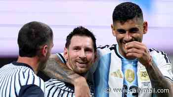 Inter Milan hold talks over deal to sign Tottenham defender Cristian Romero - as Argentina defender prepares to thwart England at World Cup