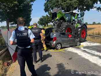 Bergheim: Mann stirbt bei Traktorunfall auf der B477