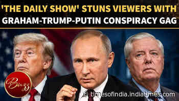 'The Daily Show' Takes Aim At Trump After Lindsey Graham's Sudden Death With Putin Conspiracy Gag