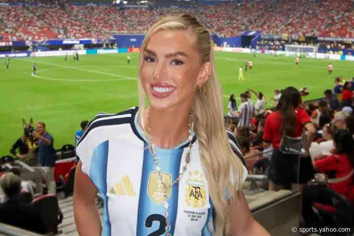 The former Lioness now cheering on Argentina in the World Cup